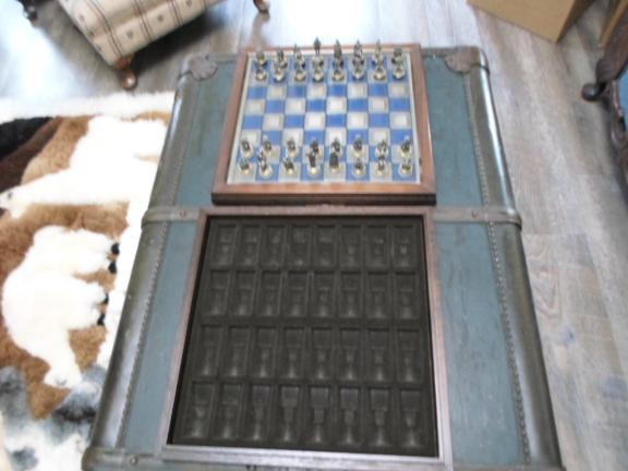 Franklin Mint civil war chess set