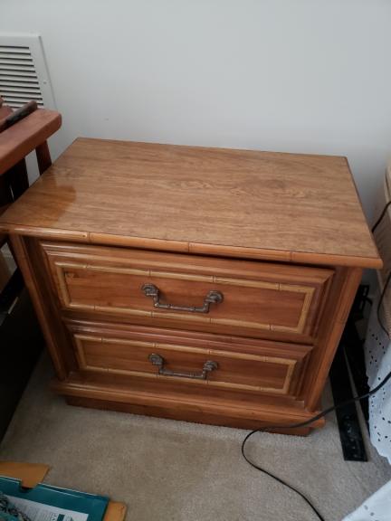 Ladies dresser and bedside tables