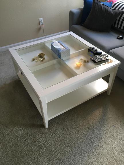 King size bed w mattress, TV stand, Living room table for sale in Howell MI