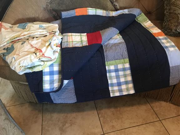 Pottery Barn Twin Bedspread for sale in Thibodaux LA