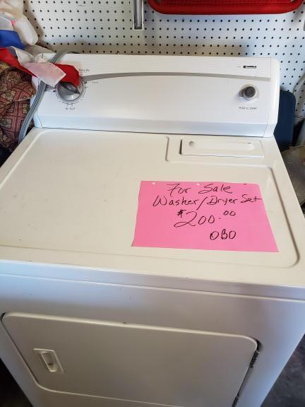 Kenmore appliance set