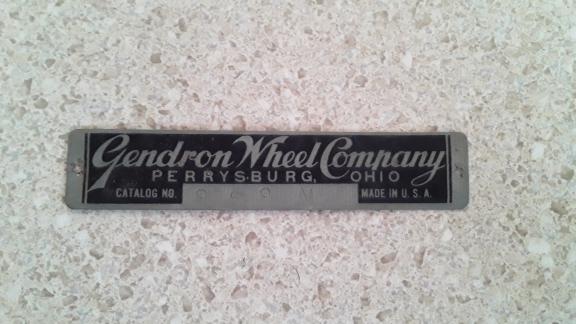 Antique Gendron Wooden wheelchair