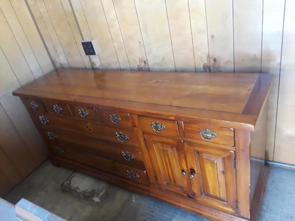 Dresser two piece
