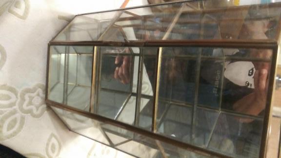 Vintage figurine Glass Case for sale in Owatonna MN