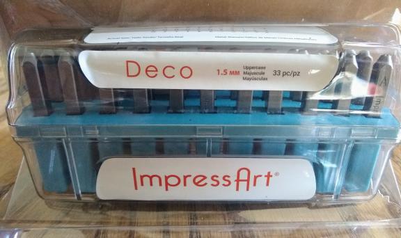 Impress Art Deco Metal Stamps for sale in Hart County KY