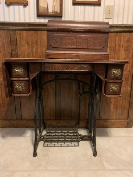 Antique sewing machine