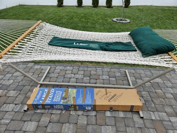 Hatteras Double Hammock & Stand for sale in Canton OH