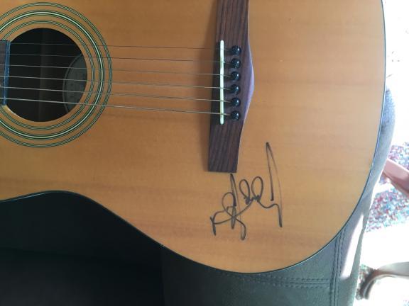 Fender Acoustic Guitar (signed by George Strait)