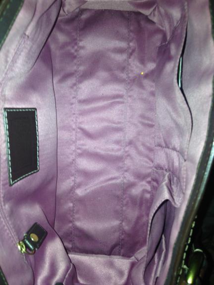 Coach Hampton Signature Leather Handbag