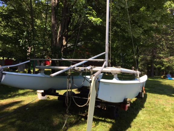 1979 Hobie Cat 16' Catamaran with Trailer