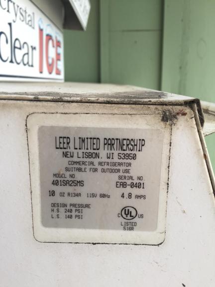 Commercial Ice Bin Freezer